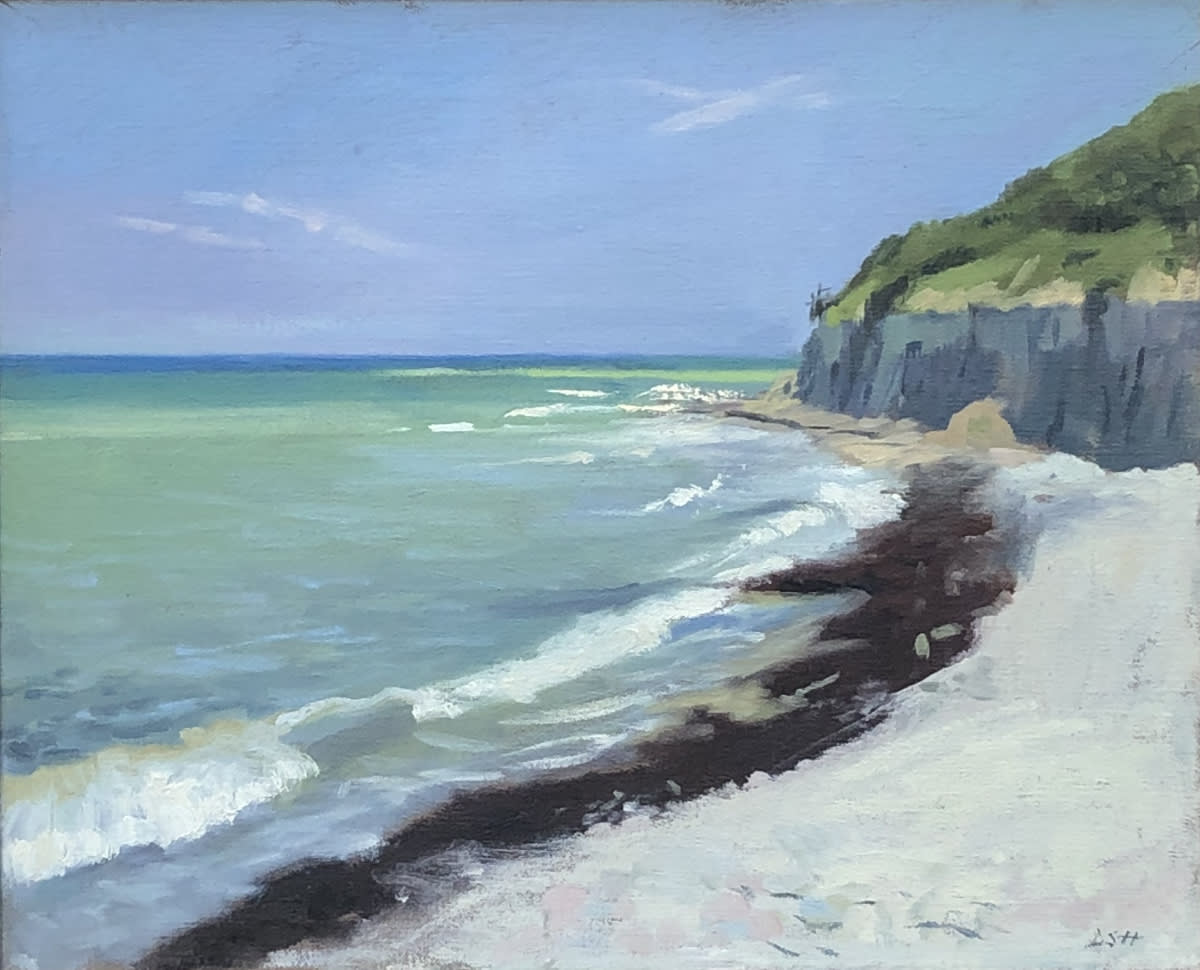 Daisy Sims Hilditch, Beach at Port-en-Bessin