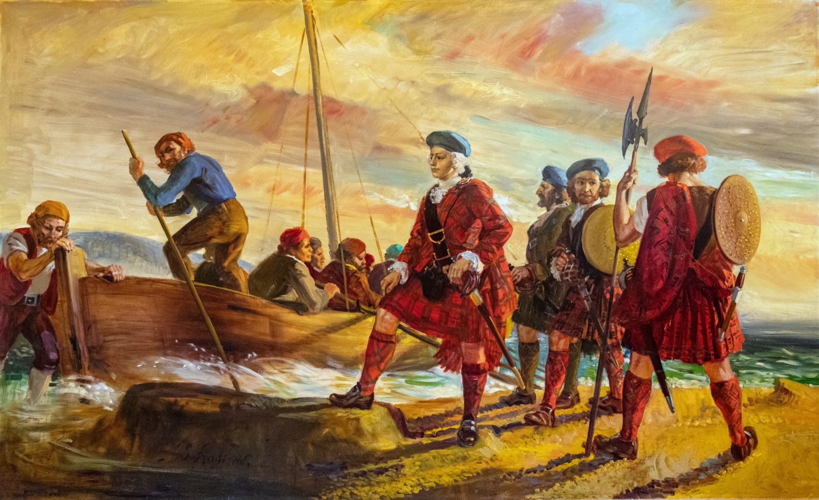 J S Andrews, Bonnie Prince Charlie