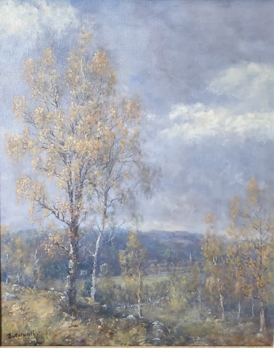 Howard Butterworth, The Birches in Autumn