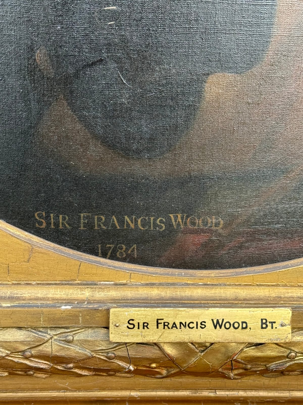 Francis Alleyne, Sir Francis Wood, 1784