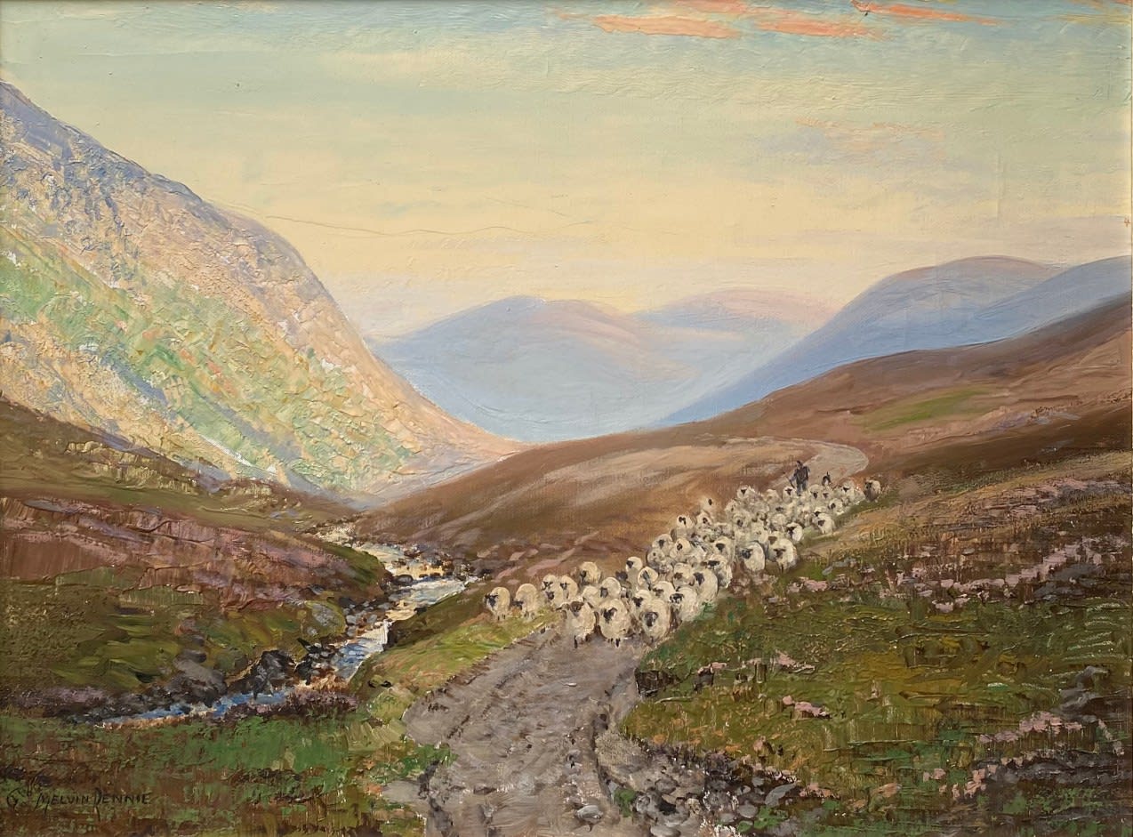 George Melvin Rennie, Glen Callater, Gathering the Flock