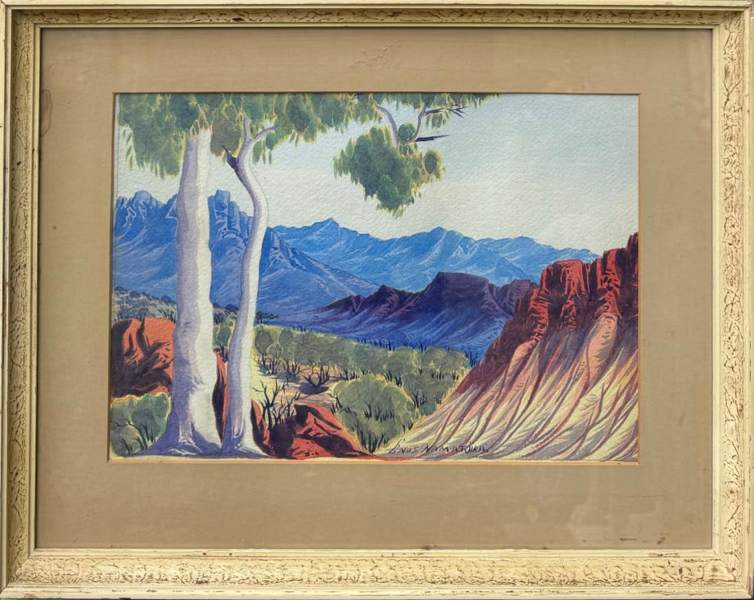 Enos Namatjira, Australian Landscape