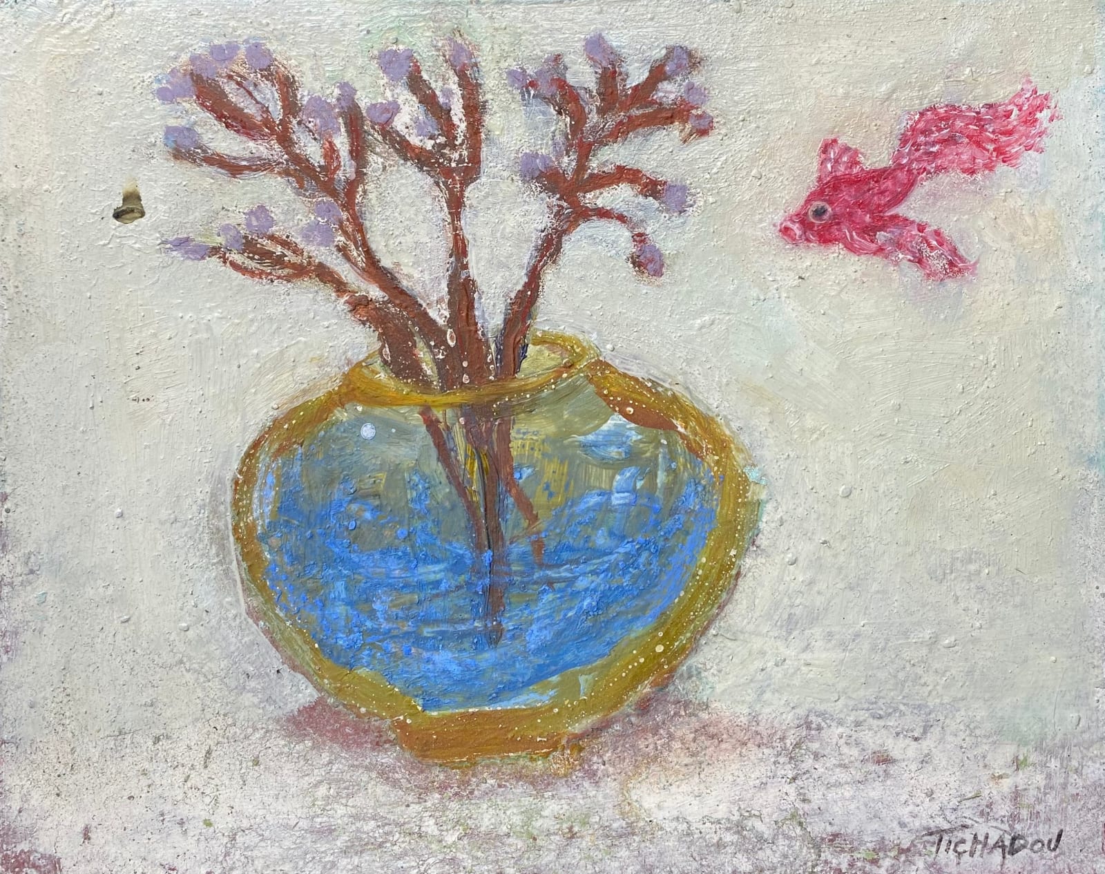 Corinne Tichadou, Fish Bowl, 2024