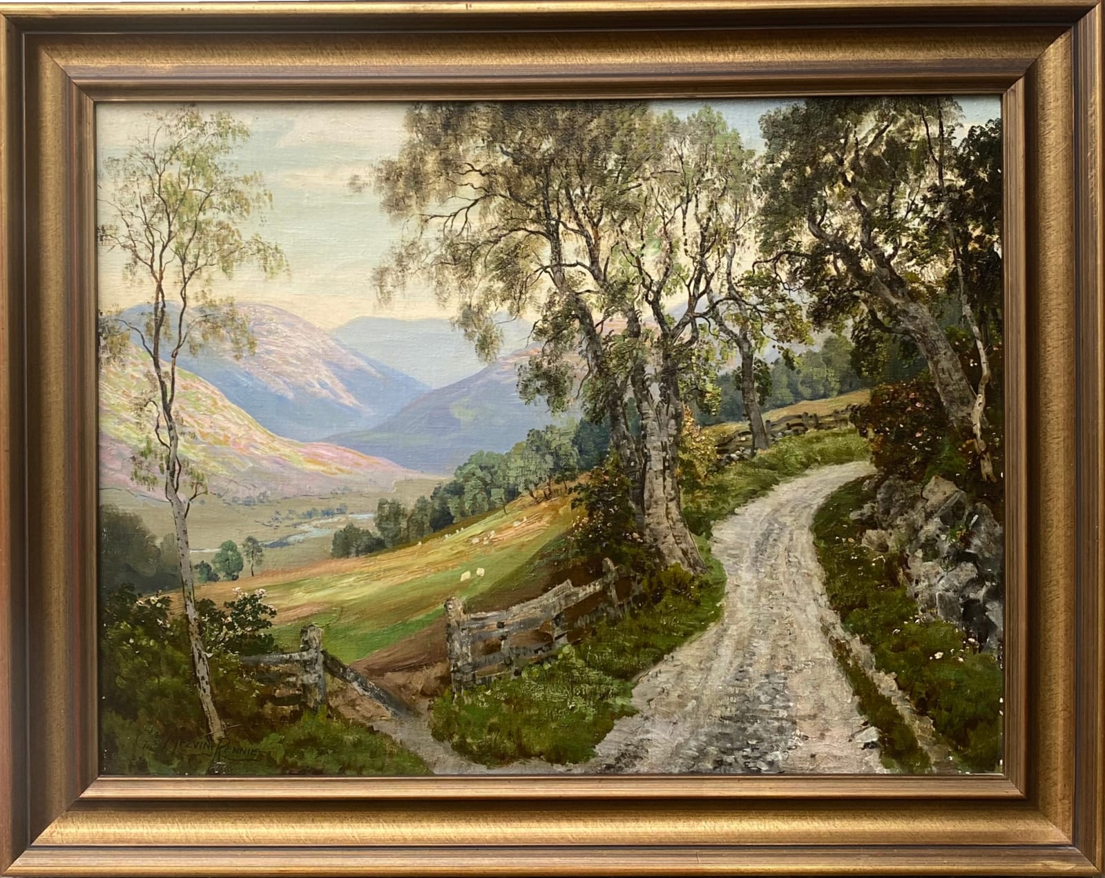 George Melvin Rennie, Evening in Glen Clunie near Braemar