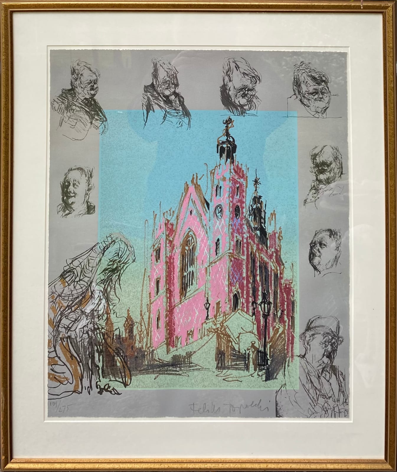 Feliks Topolski RA, Inns of Court