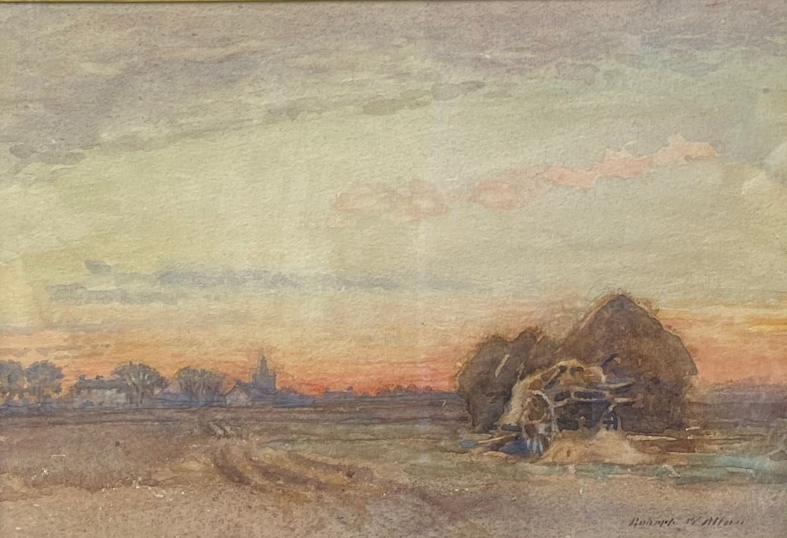 Robert Weir Allan RSA RWS RSW, Hayricks