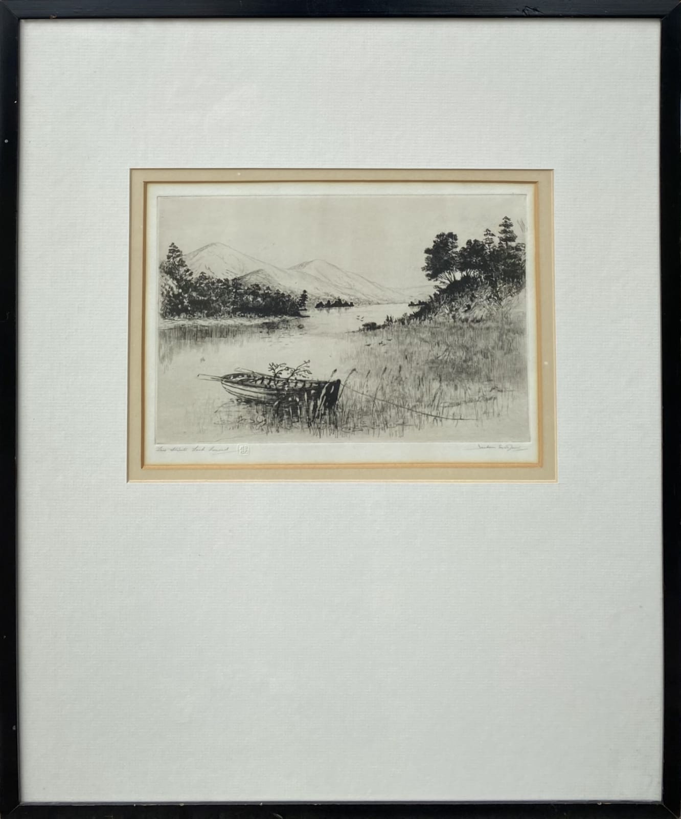 Henry Jackson Simpson MC, Luss Straits Loch Lomond
