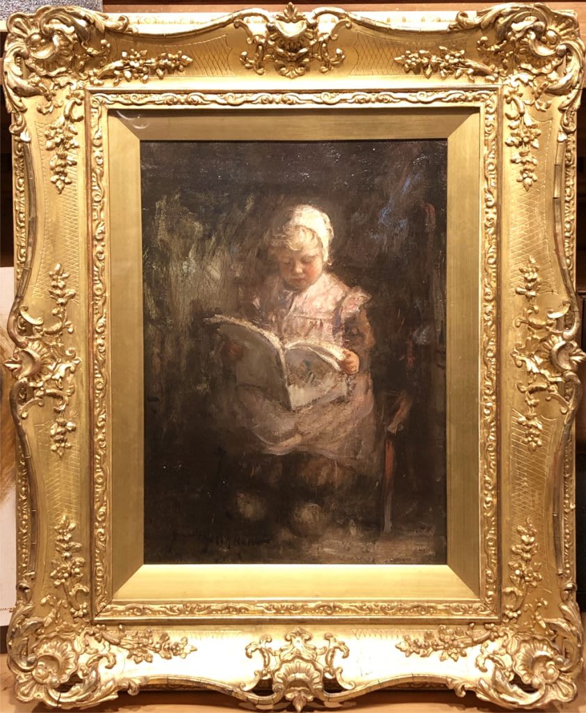 Robert Gemmell Hutchison RSA RSW RBA ROI, Storytime