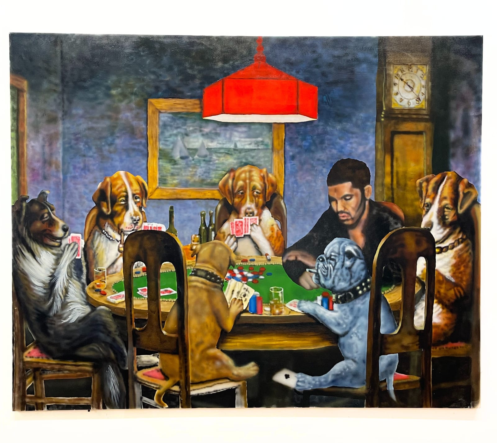 Patrick Quinn, Dogs playing poker feat. Drake, 2023