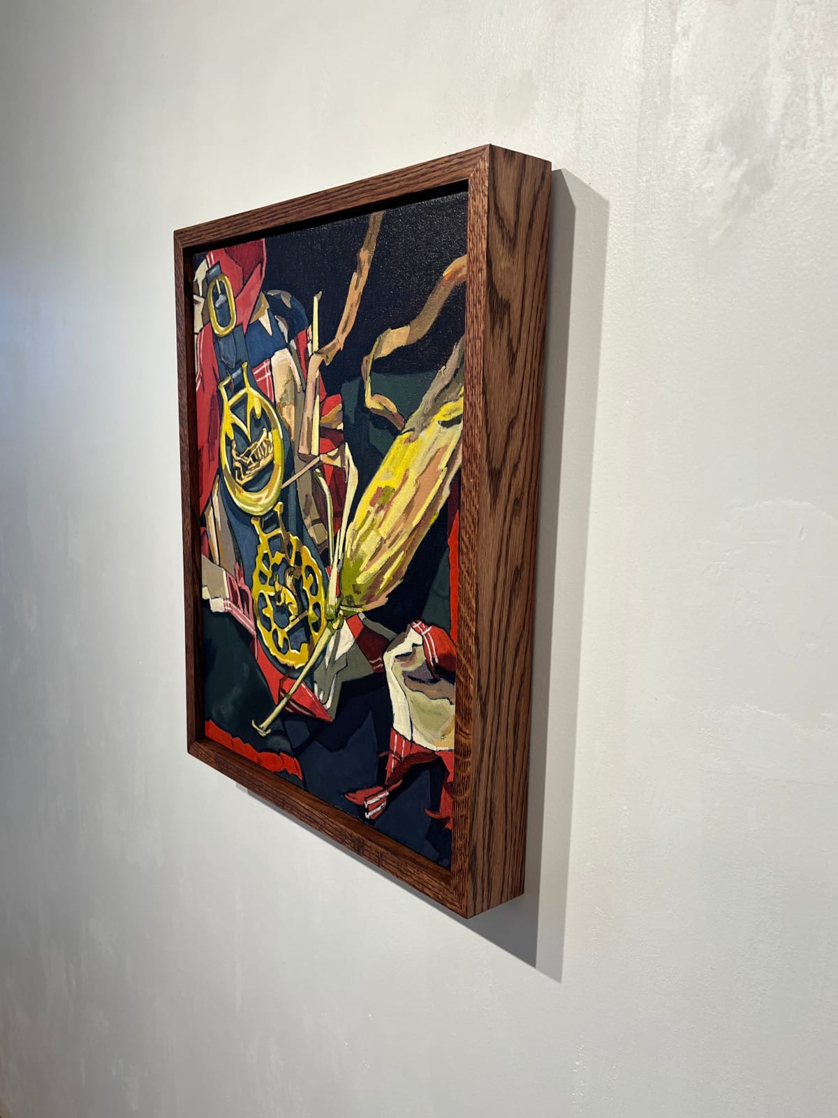 Slater Reid Sousley, Horse Medallions with Corn, 2024