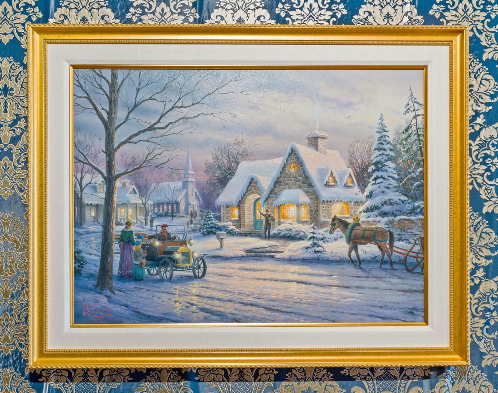 Thomas Kinkade, Memories of Christmas, Seasons of Light II, 2001
