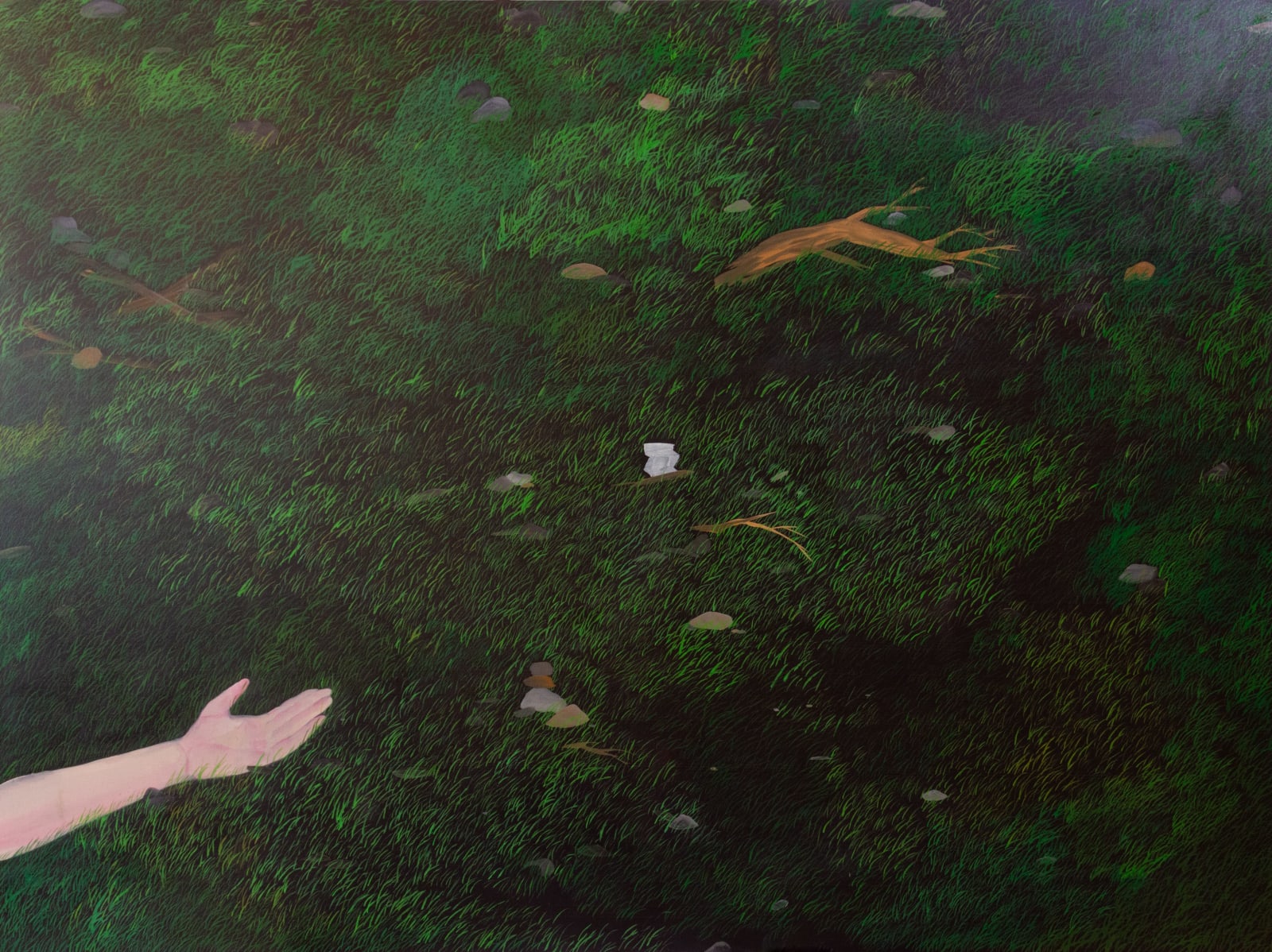 Ben Siekierski, If I could lay here, 2024