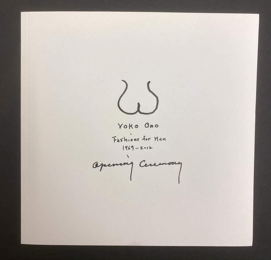 Yoko Ono, Fashions for Men: 1969-2012, 2012