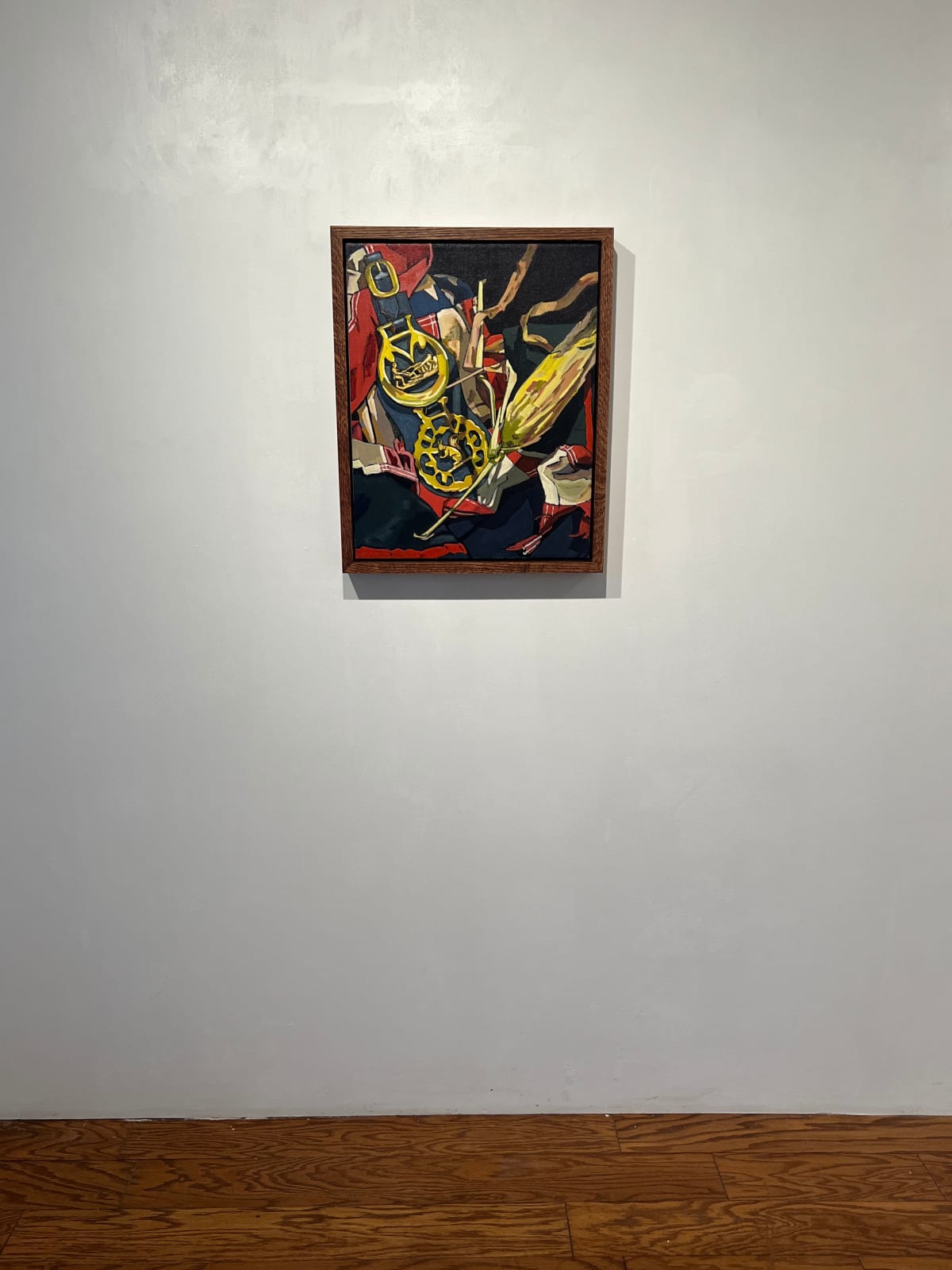 Slater Reid Sousley, Horse Medallions with Corn, 2024