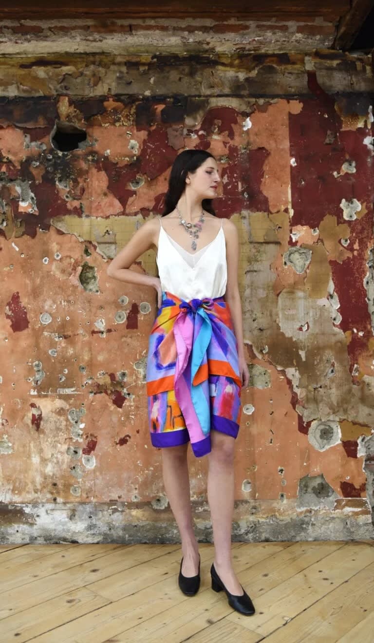 Katherine Bradford, Superheroes, 2025