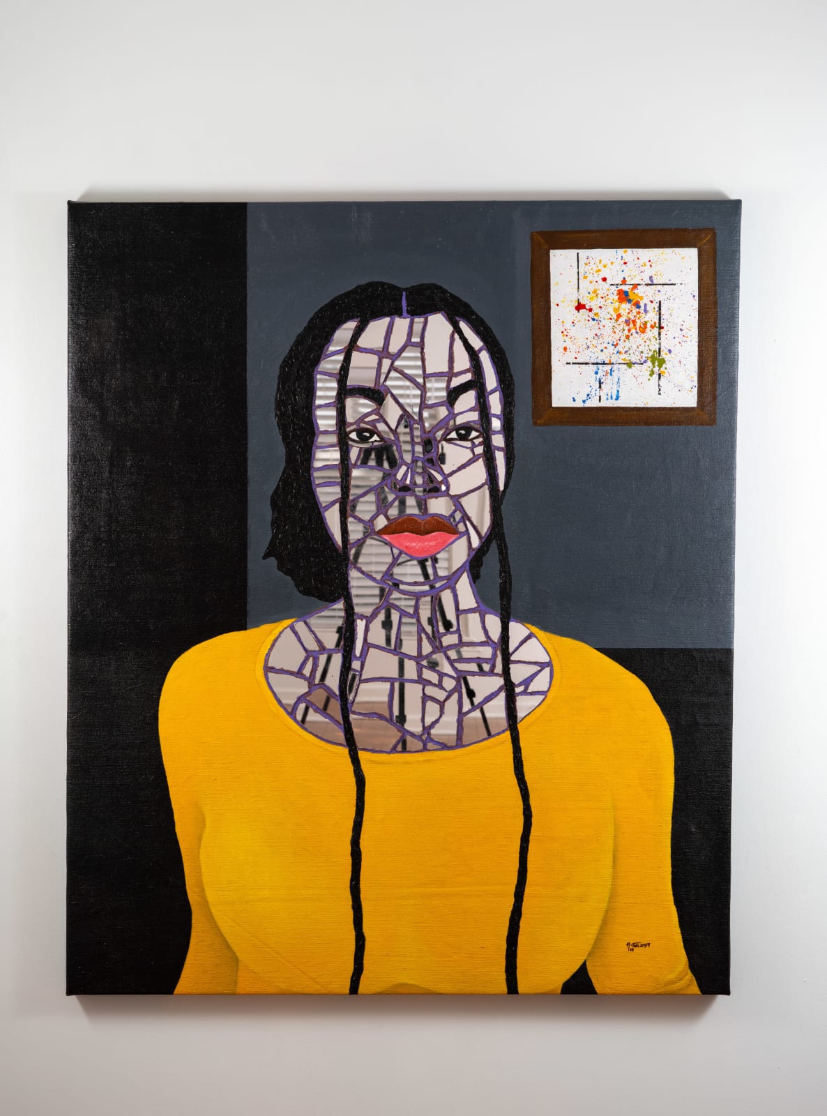 Selorm Amekorfia, The yellow top, 2023