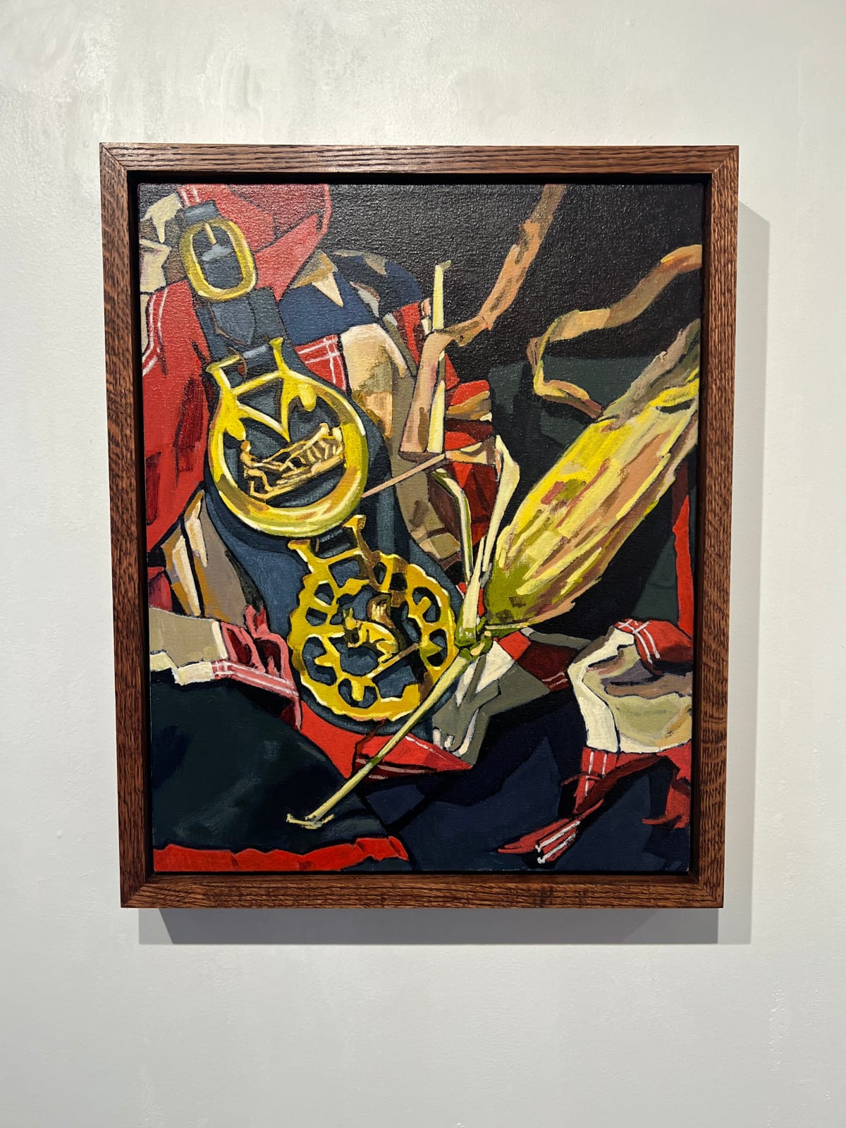 Slater Reid Sousley, Horse Medallions with Corn, 2024