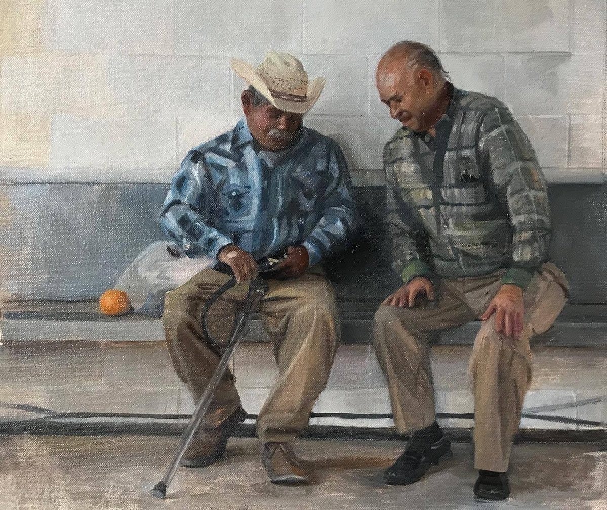 Audrey Rodriguez, Sunday Morning at La Pulga, 2020