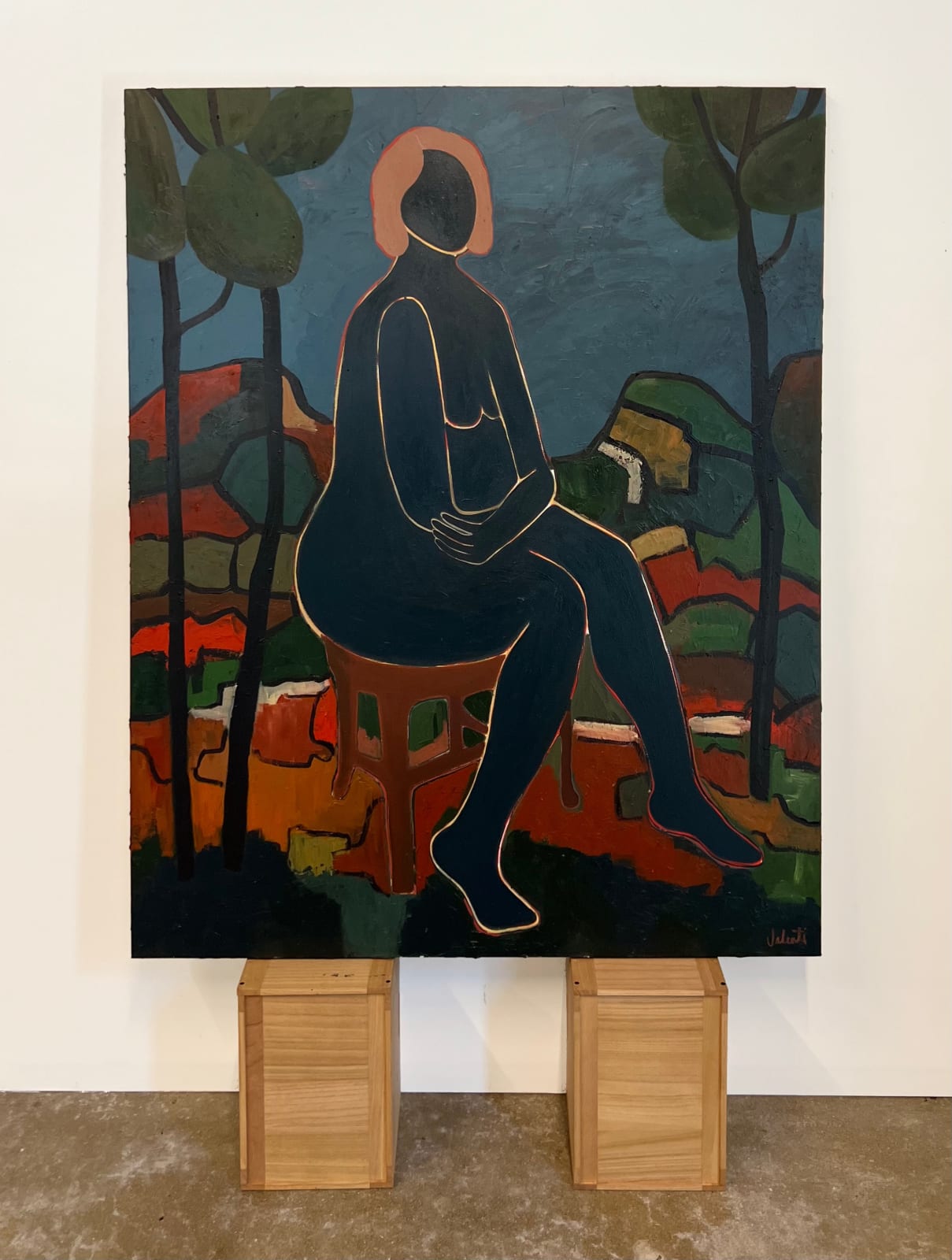 Alexandra Valenti, Inflection Point(settias), 2024