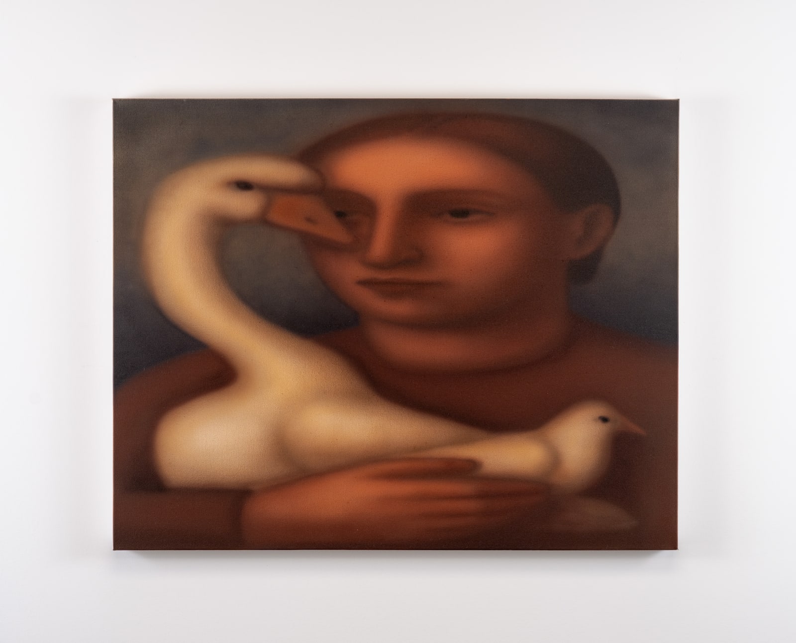 Peter McRury, Boy with birds, 2025