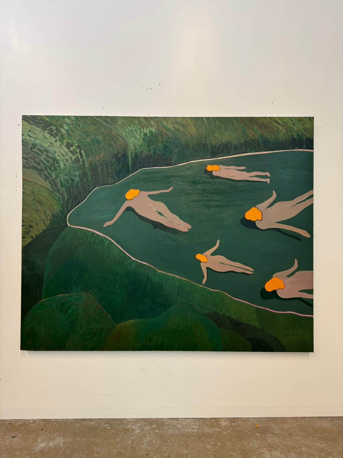 Alexandra Valenti, Swimmers at Fantasy Island, 2025