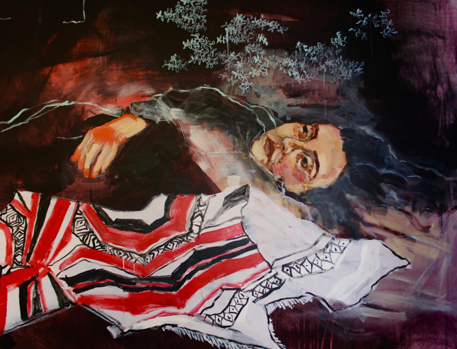 Kiona Callihoo Ligtvoet, We Fell Asleep in Cold Damp Grass, 2021