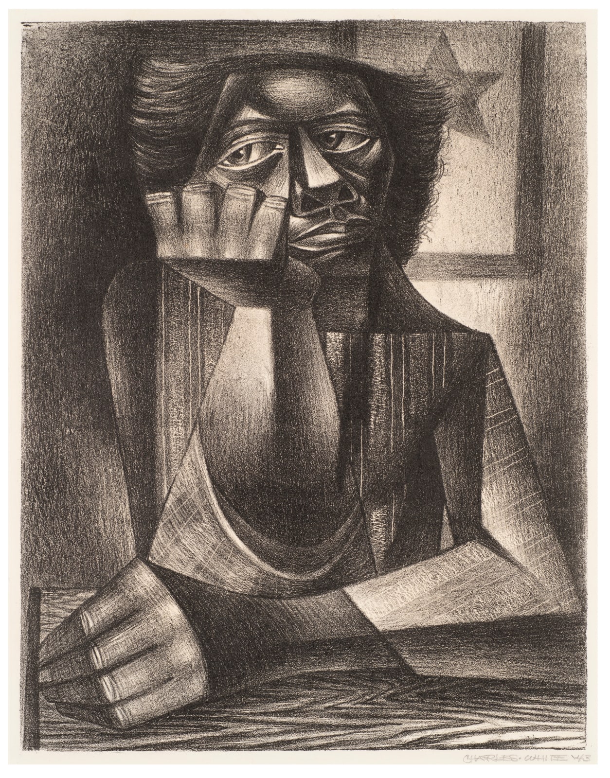 Charles White, Awaiting His Return, 1946