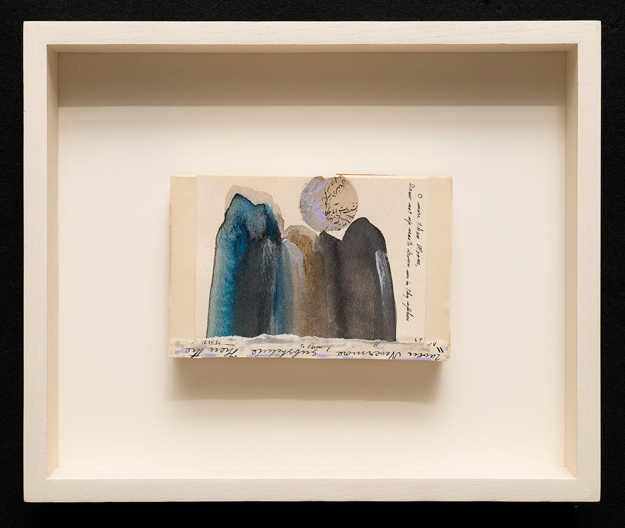 Lenore Tawney, Untitled (Moon), 1984