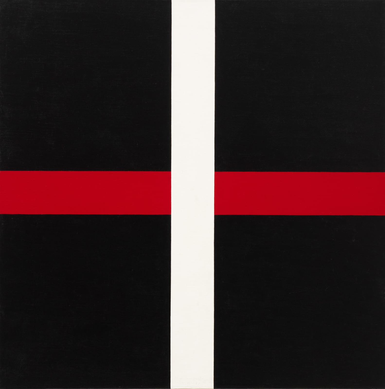 Frederick Hammersley, Under On, 1976-1977