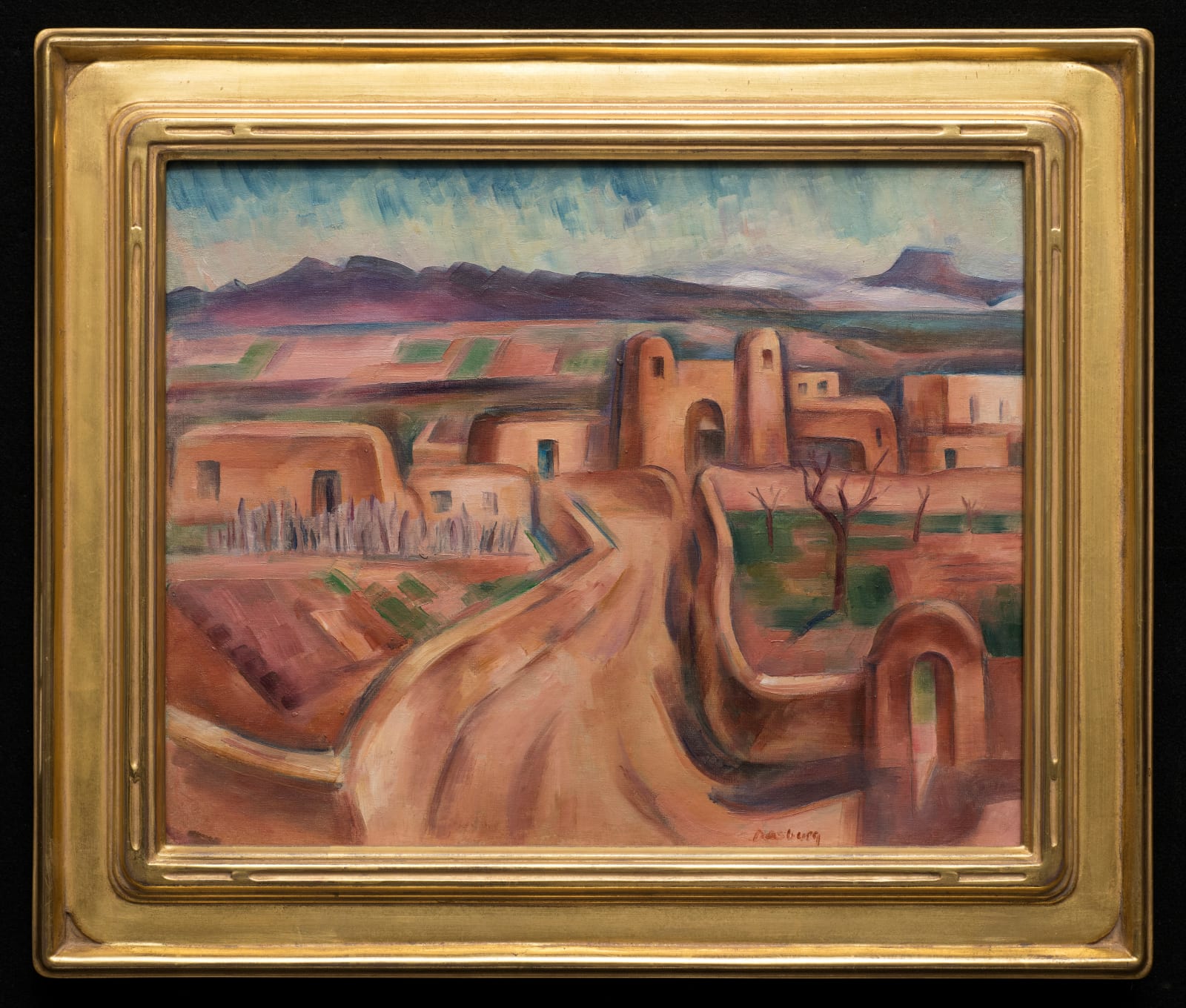 Andrew Michael Dasburg, Untitled (New Mexico Church, near Abiquiu), ca. 1922