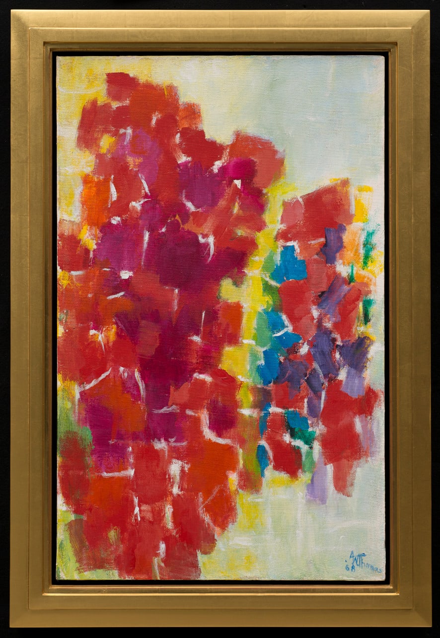 Alma Woodsey Thomas, Flash of Autumn, 1968