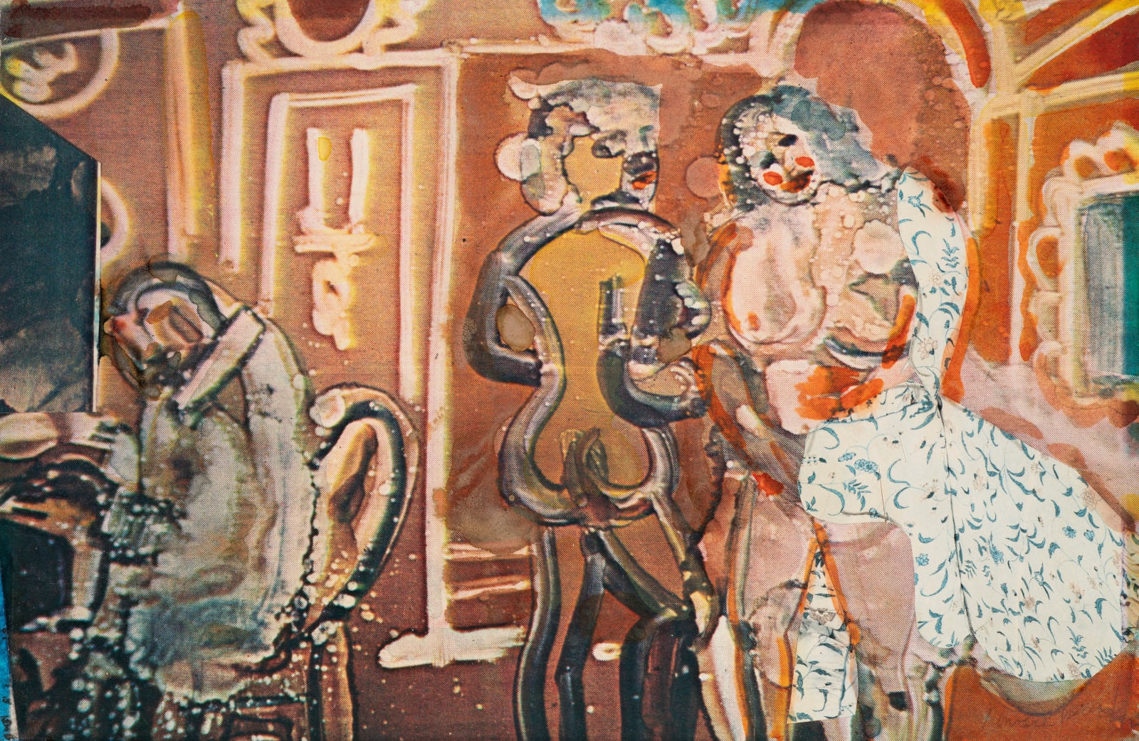 Romare Bearden, Storyville: A New Tune, ca. 1980