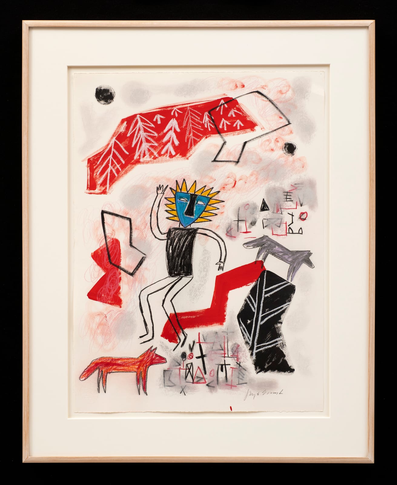 Jaune Quick-to-See-Smith, Arlee Series # 6, 1982