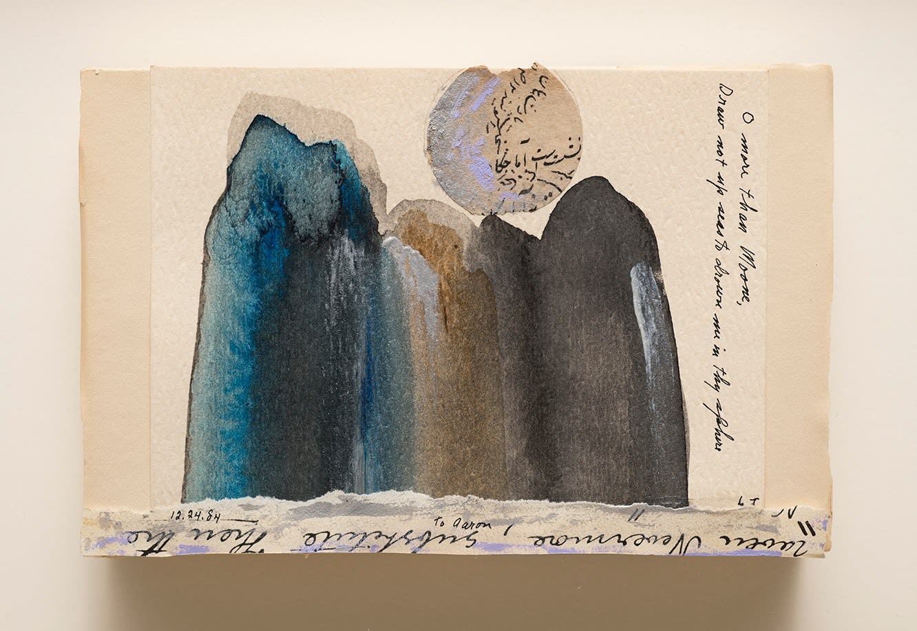 Lenore Tawney, Untitled (Moon), 1984