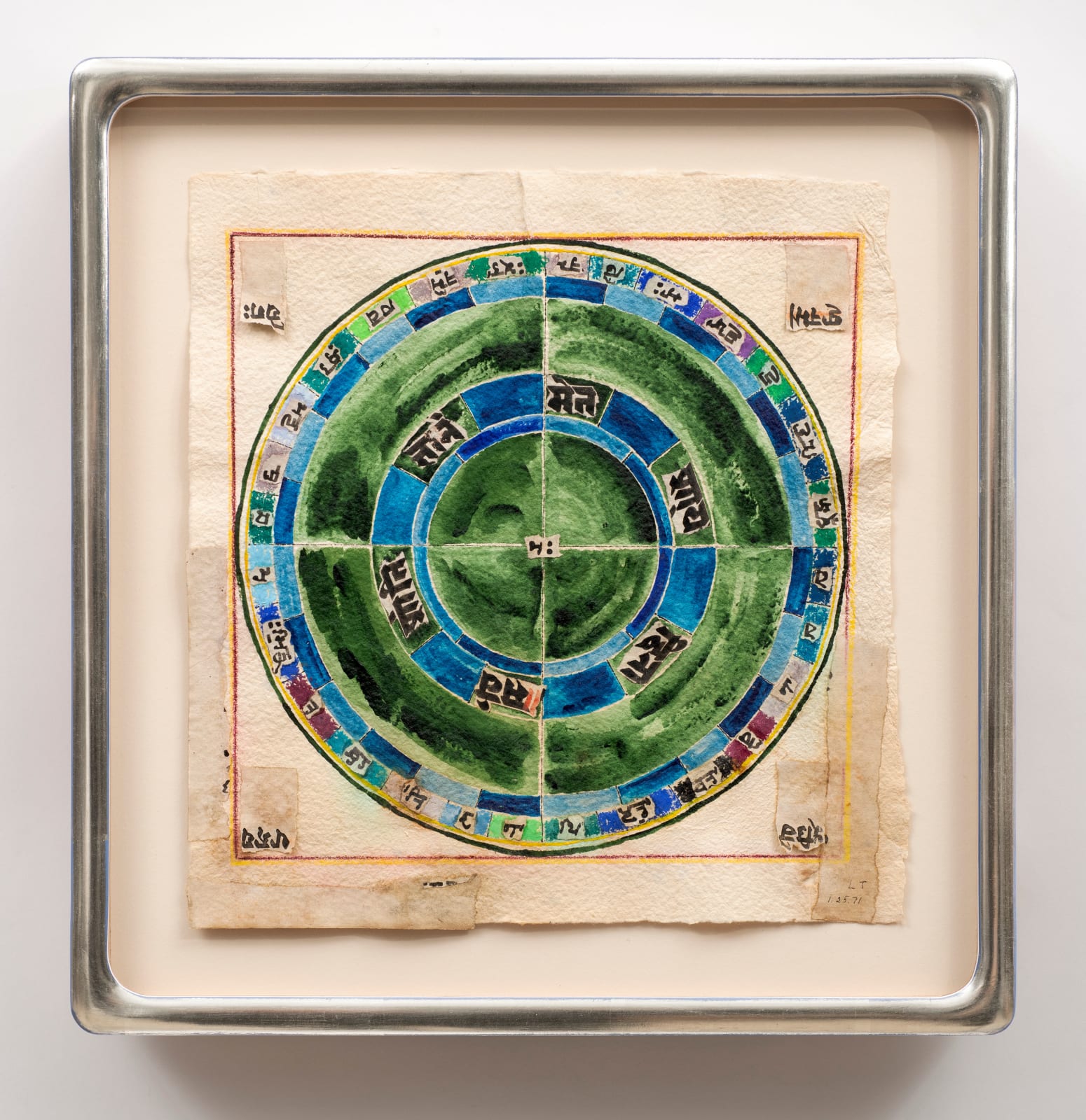 Lenore Tawney, Untitled (Mandala), 1971