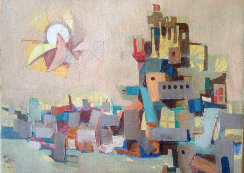 Kadhim Hayder, Untitled, 1976