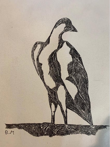 Bahman Mohassess, Untitled