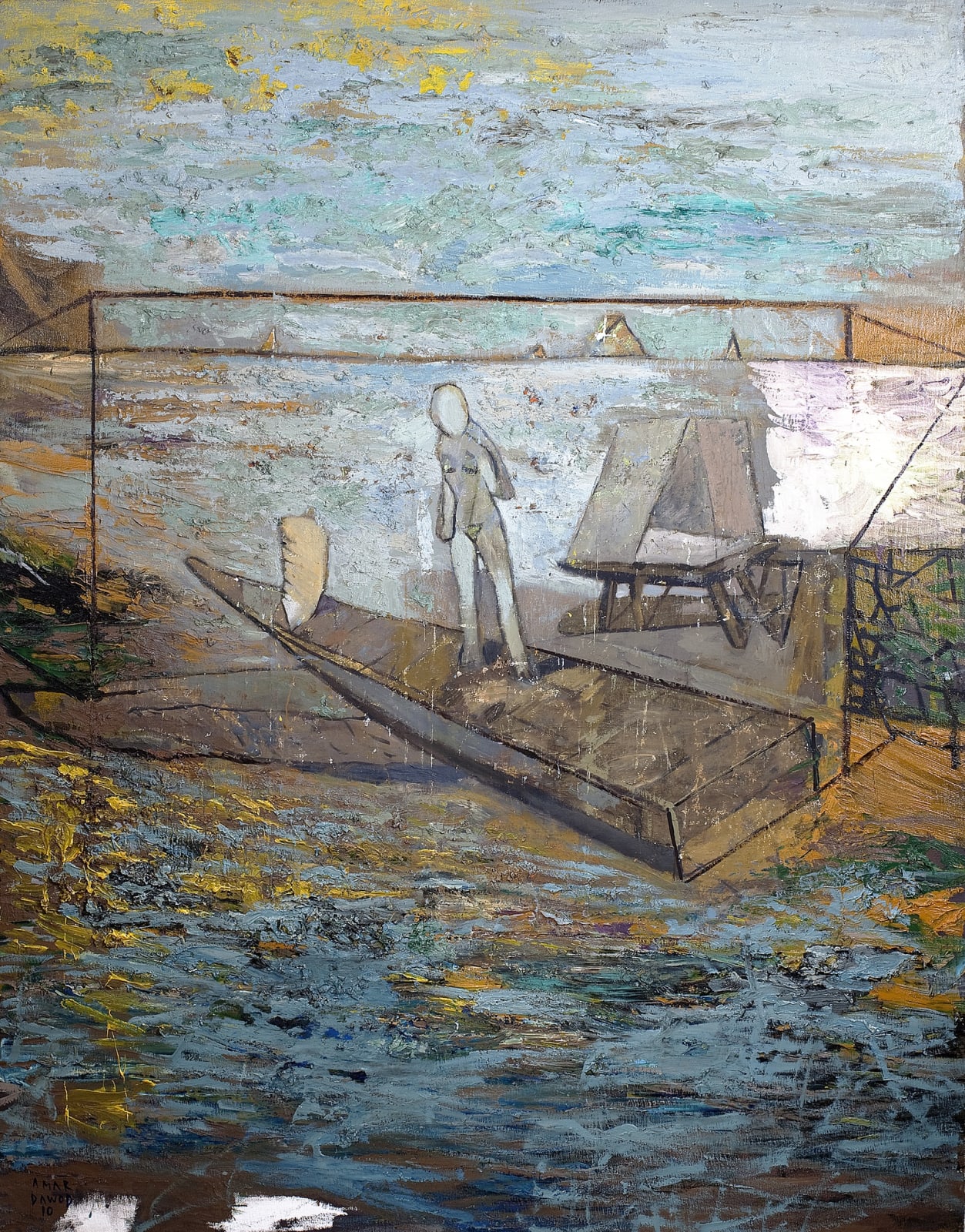 Amar Dawod, The Last Trip, Which Ended Near The Ruins, 2010