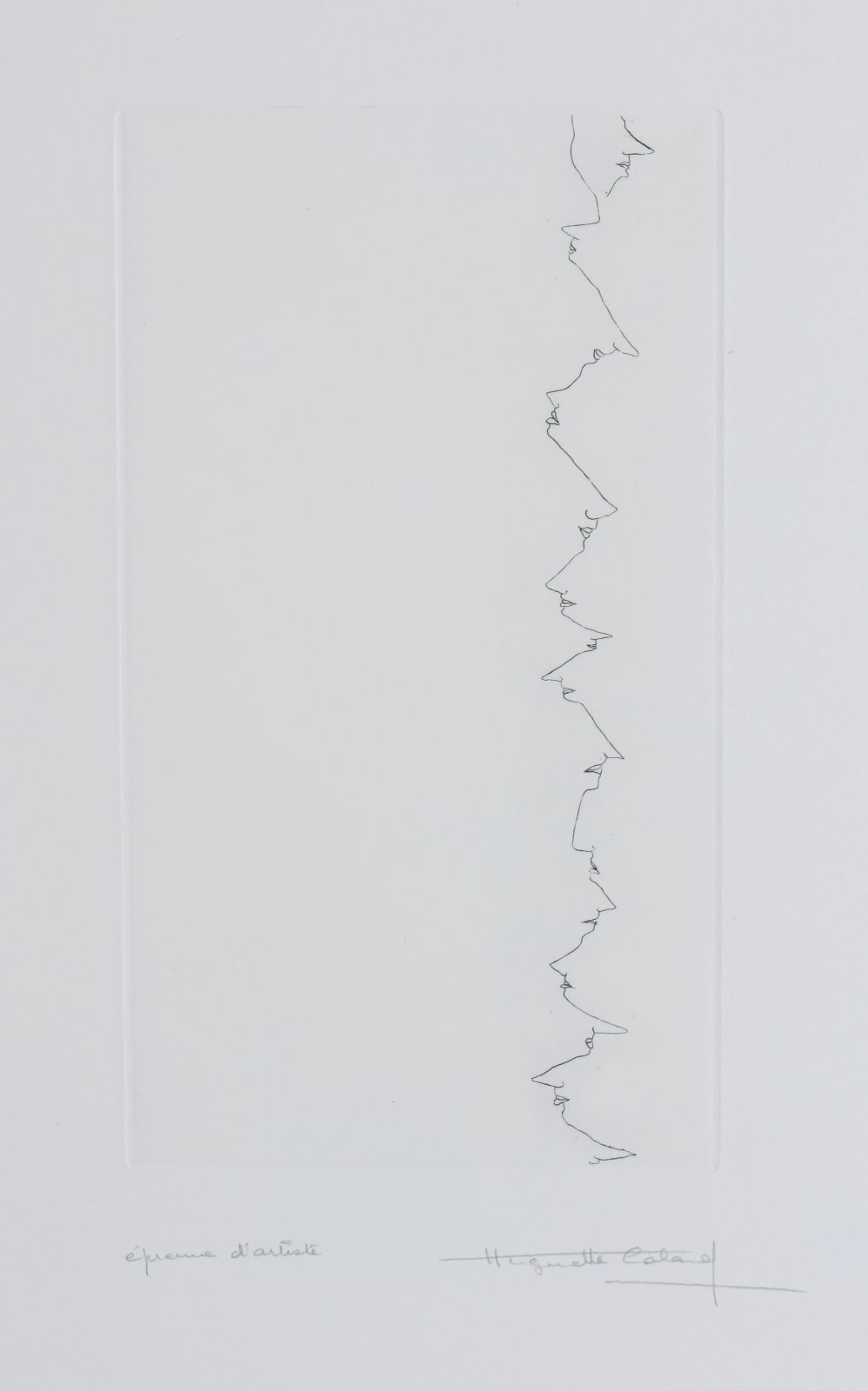 Huguette Caland, Untitled