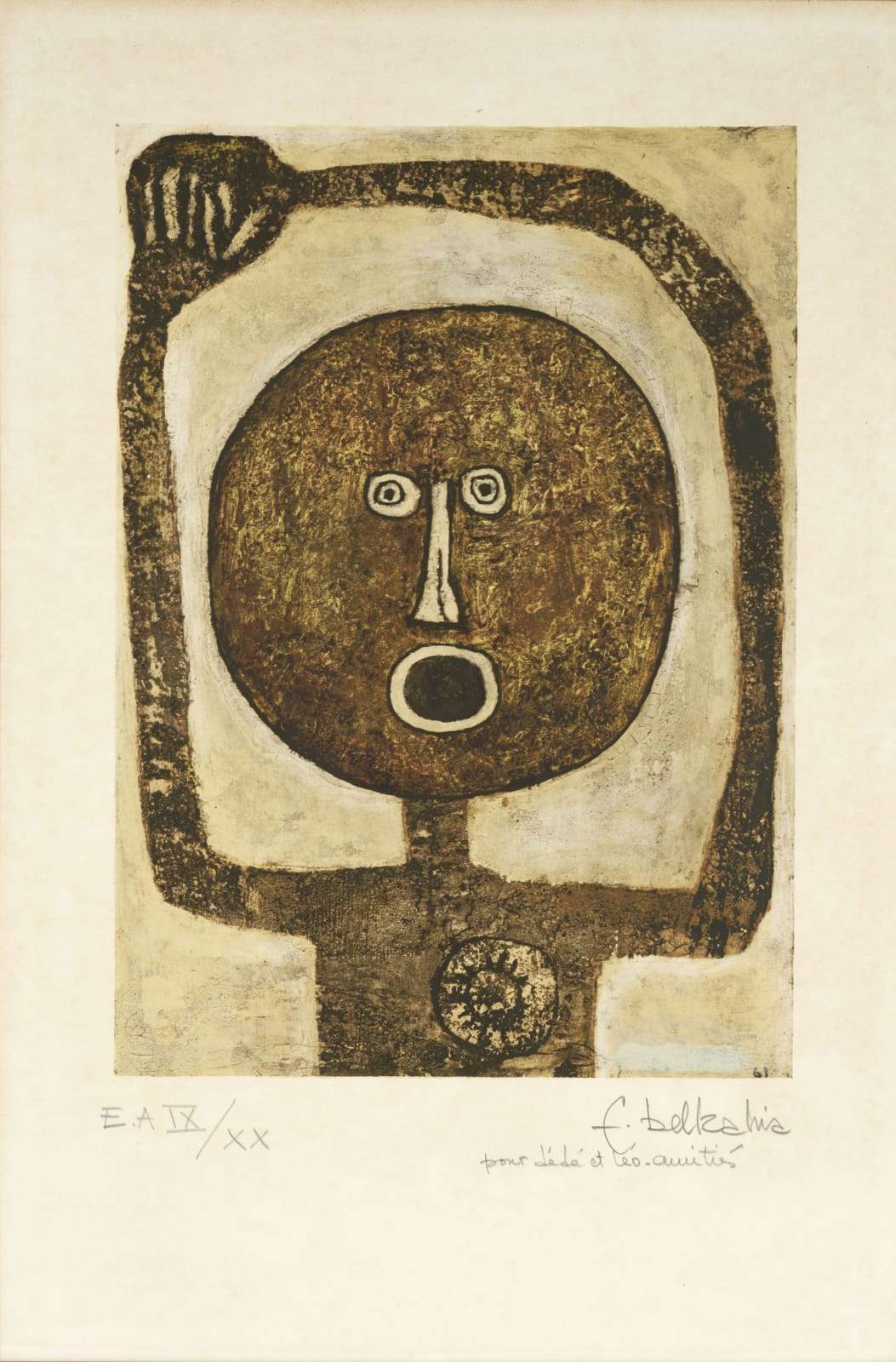 Farid Belkahia, Cuba,Si, 1961