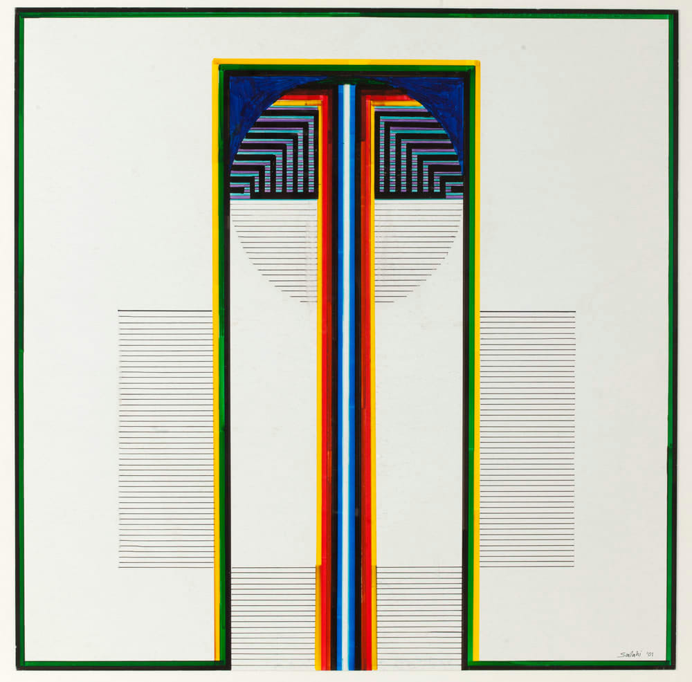 Ibrahim Salahi, Palm Tree, 2001