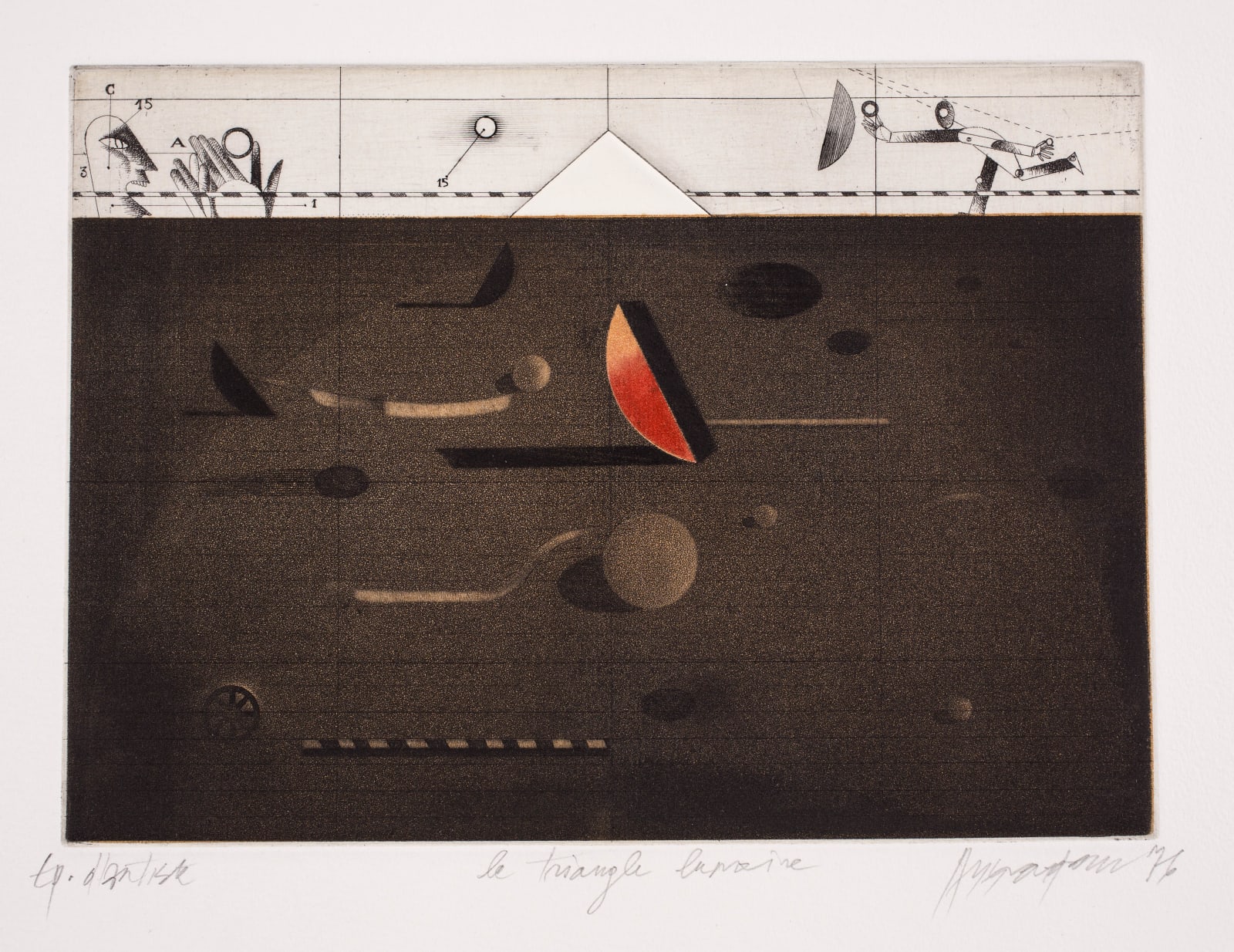 Assadour, Triangle lunaire , 1976