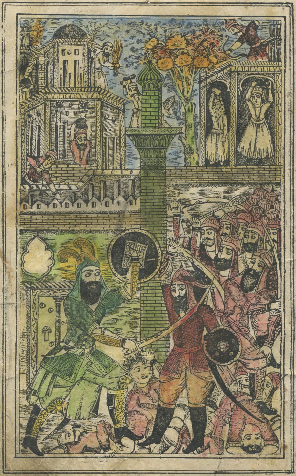 Qajar Era, Tufan al-boka - Muslim