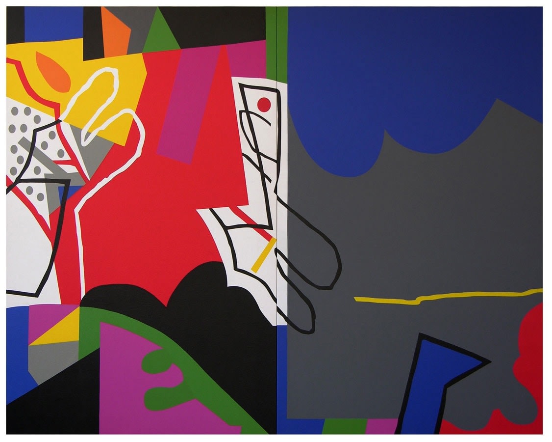 Dia al-Azzawi, Silk Road 2, 2007