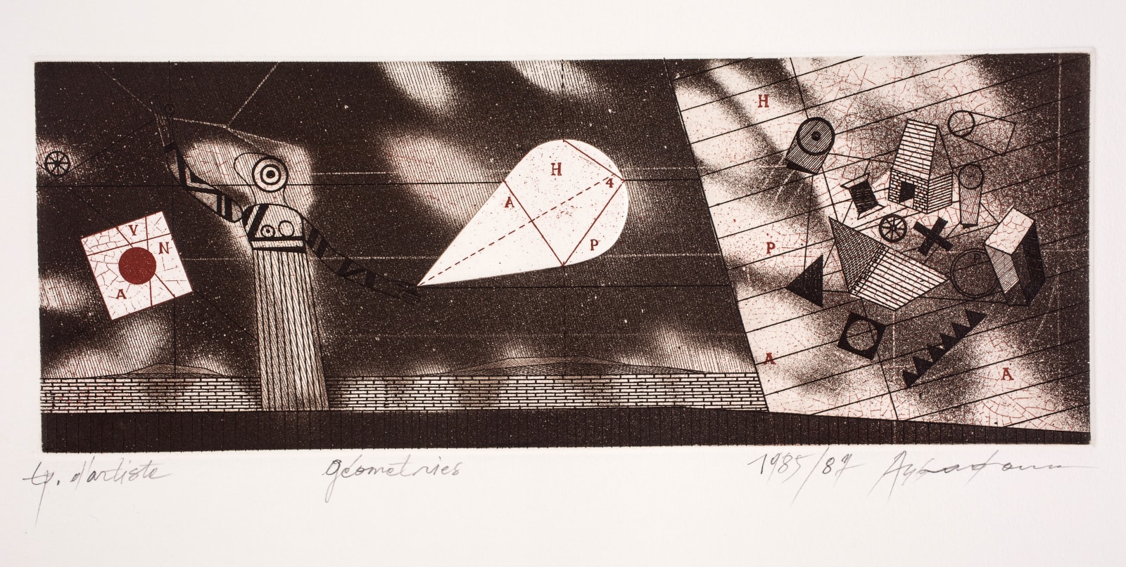 Assadour, Géométries , 1985/87