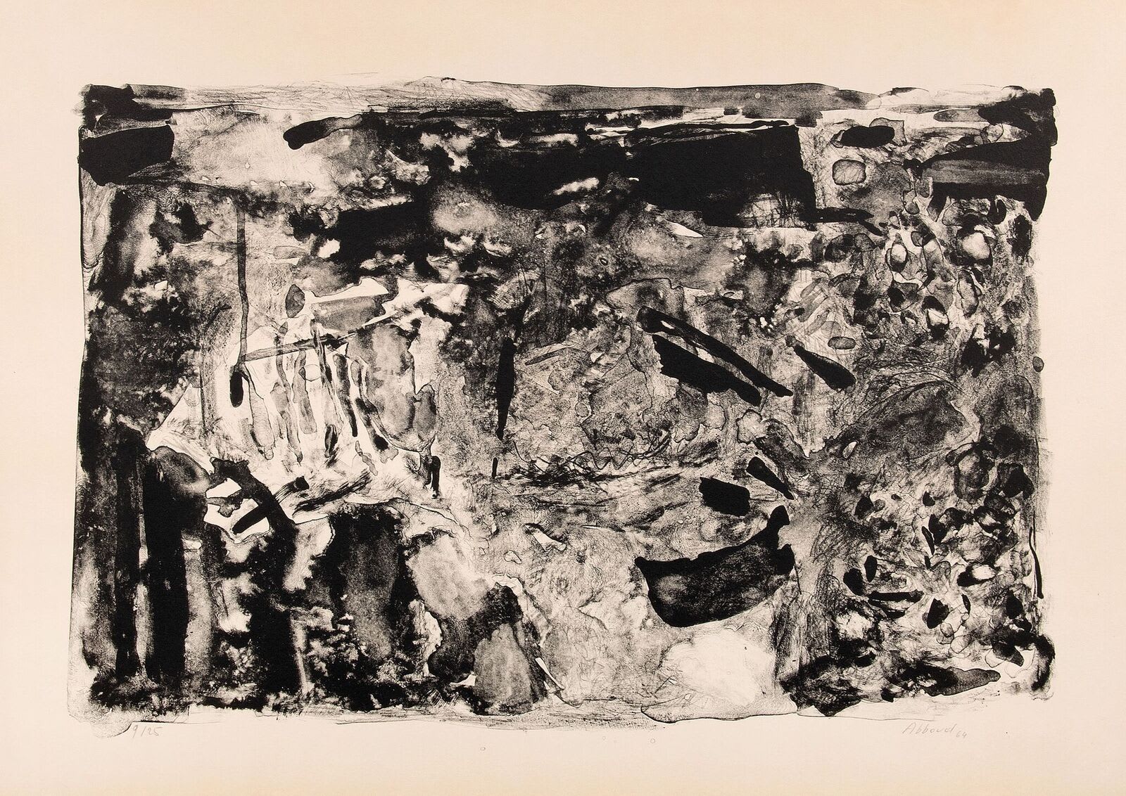 Chafic Abboud, Ohne Titel , 1964
