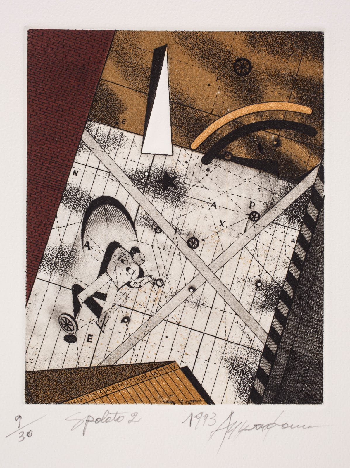 Assadour, Spoleto 2, 1993