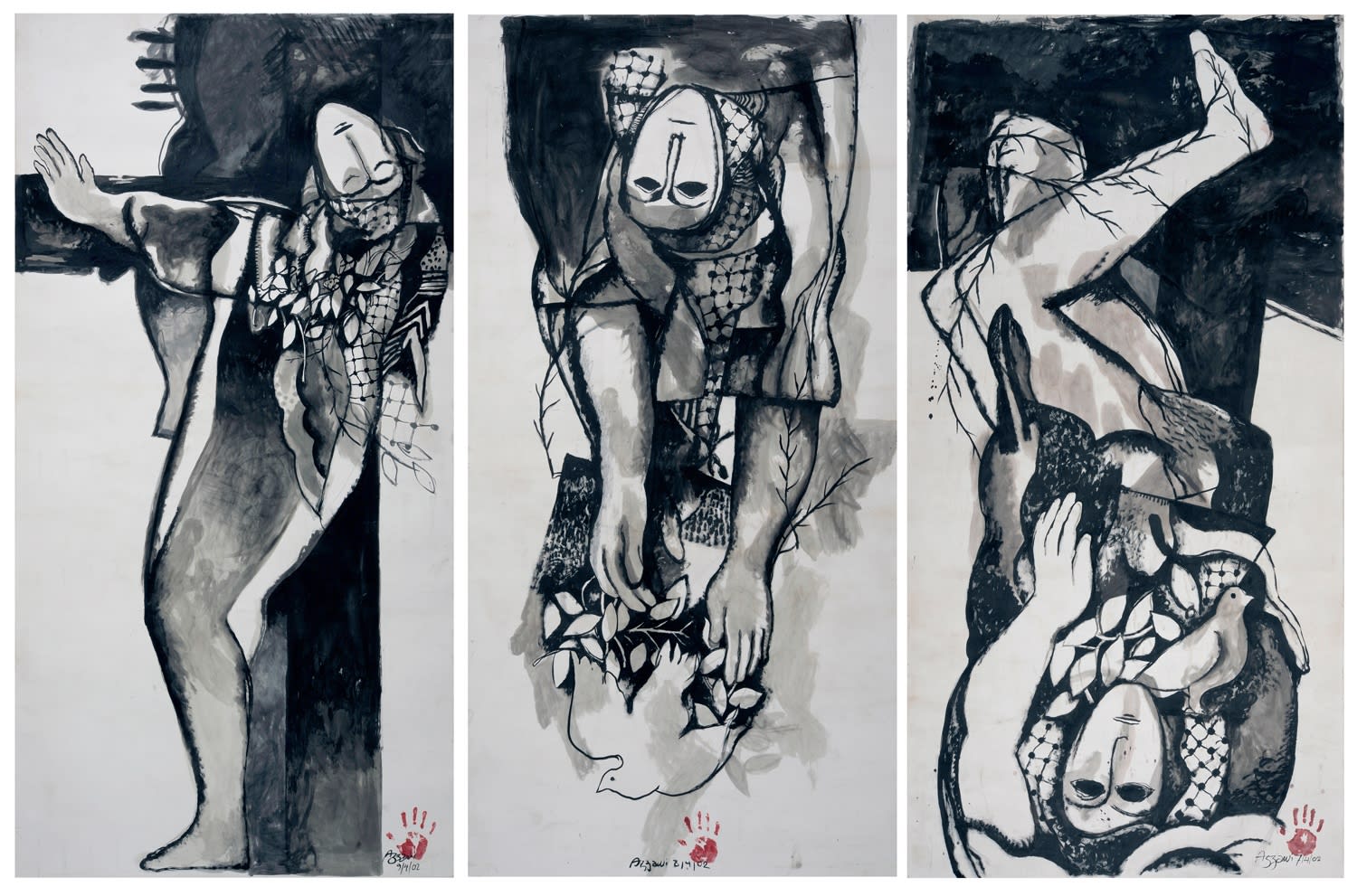 Dia al-Azzawi, Jenin, 2002