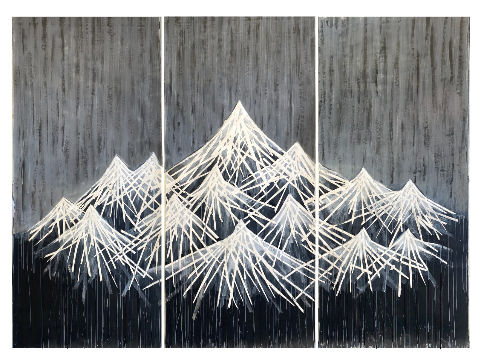 Walid Siti, White Peaks , 2023