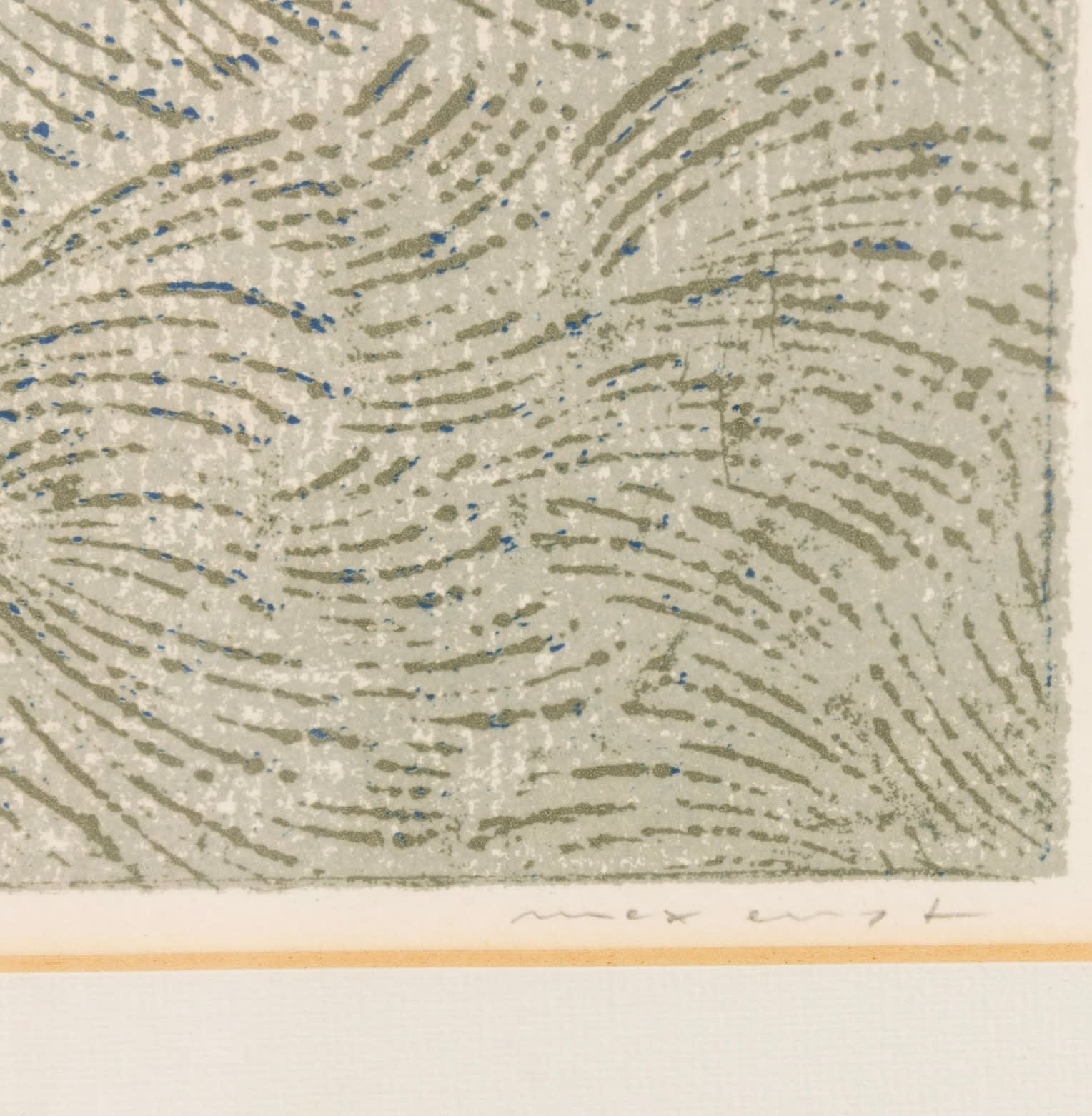 MAX ERNST, Zu: Pierre Hebey, Festin (XI), 1974